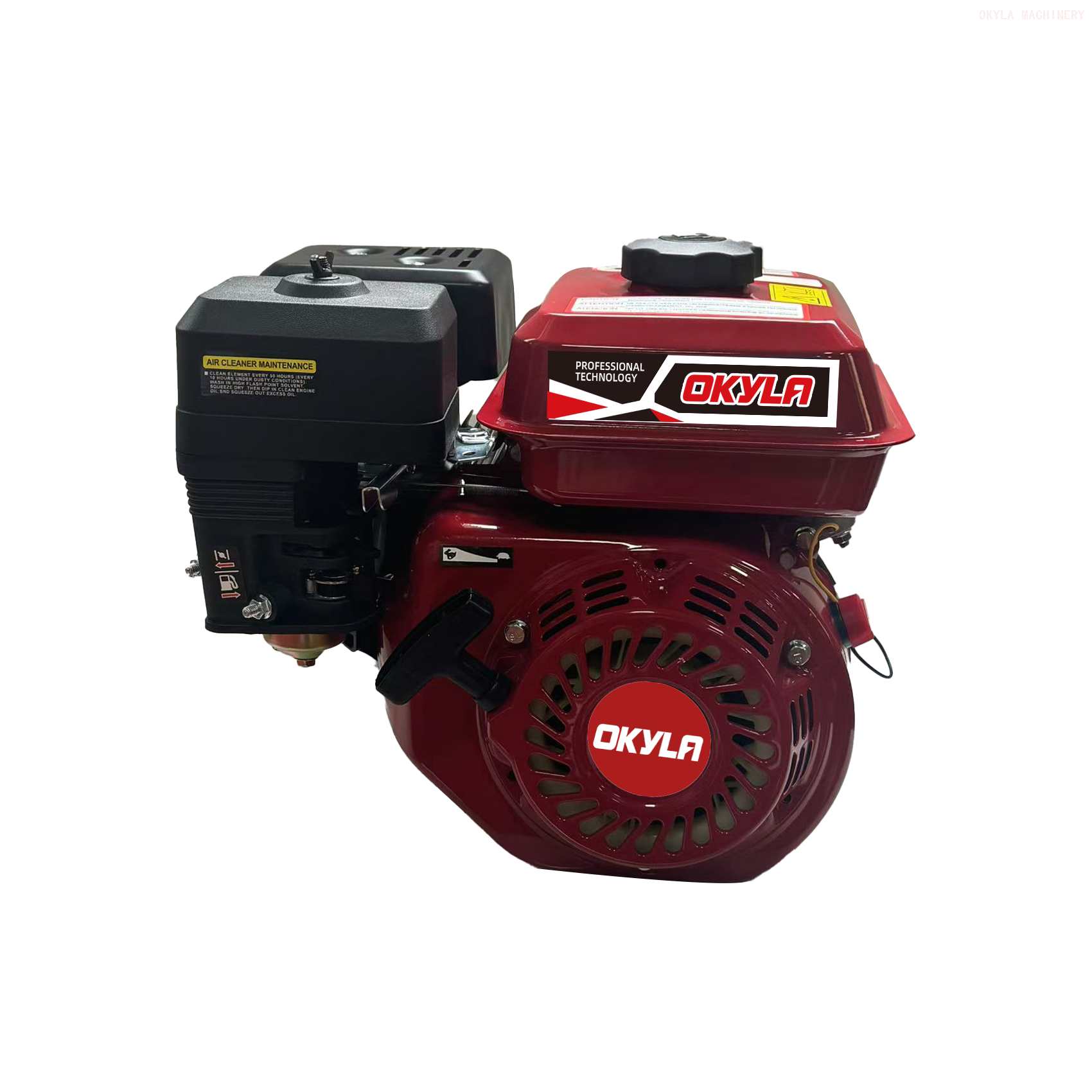 OKYLA Gasoline Engine Blue and Red color customed 